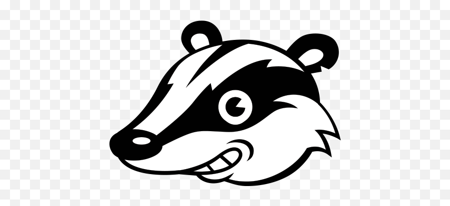 Download Png Images Black And White Png U0026 Gif Base - Privacy Badger Vs Ghostery Emoji,Badger Emoticon