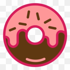 Pink - Free Icon Library Circle Food Icons Png Emoji