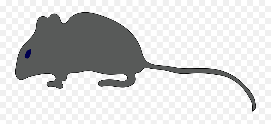 Rat Mouse Silhouette Tail Clip Art - Little Mice Clip Art Emoji,Rat Emoji