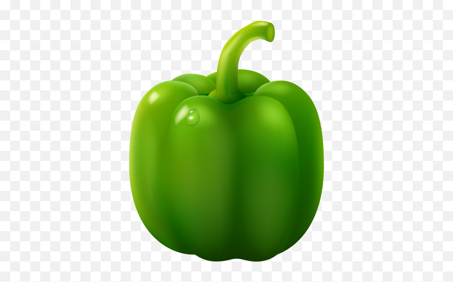 Green Pepper Png Clipart - Green Pepper Clipart Emoji,Bell Pepper Emoji