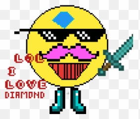 Mlg Glass Diaaaamond With Pool - Cringy Kid Dabbing Emoji,Mlg Emoji