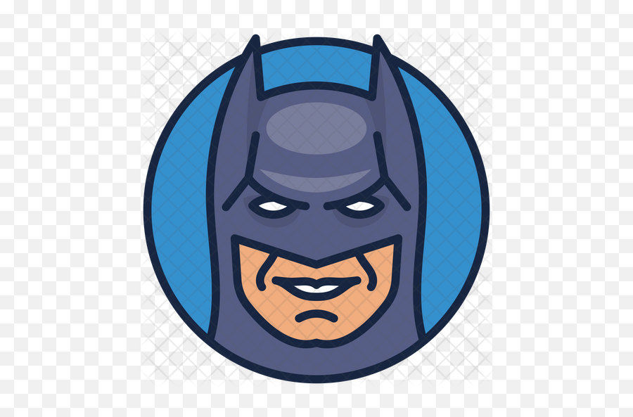 Batman Icon - Cartoon Emoji,Batman Emoji