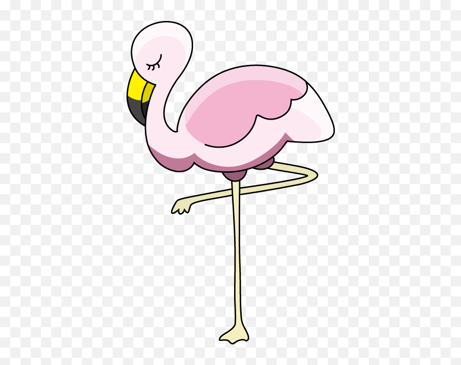 19 Elegant Pink Flamingo Coloring Pages - Flamingo Kids Clip Art Emoji,Flamingo Emoji For Iphone