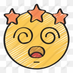 Dizzy - Cute Bear Doodle Emoji,Dizzy Emoji