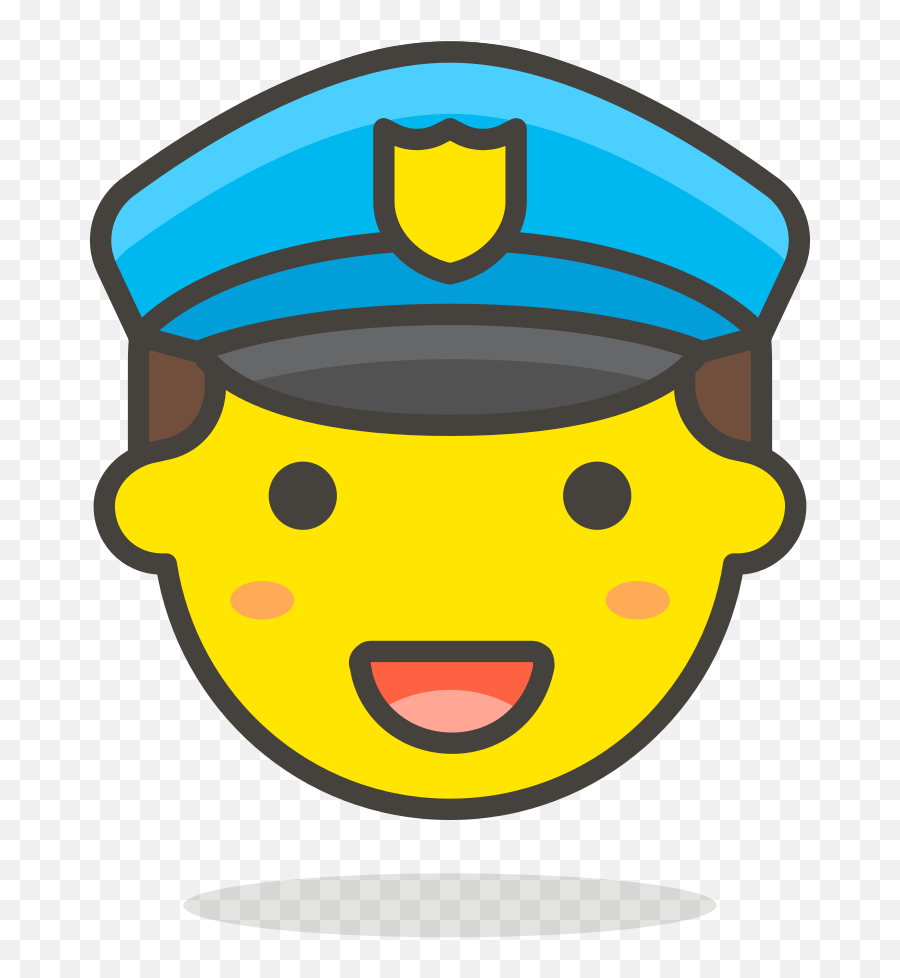 187 - Cartoon Woman Police Officer Emoji,Man Emoji Png