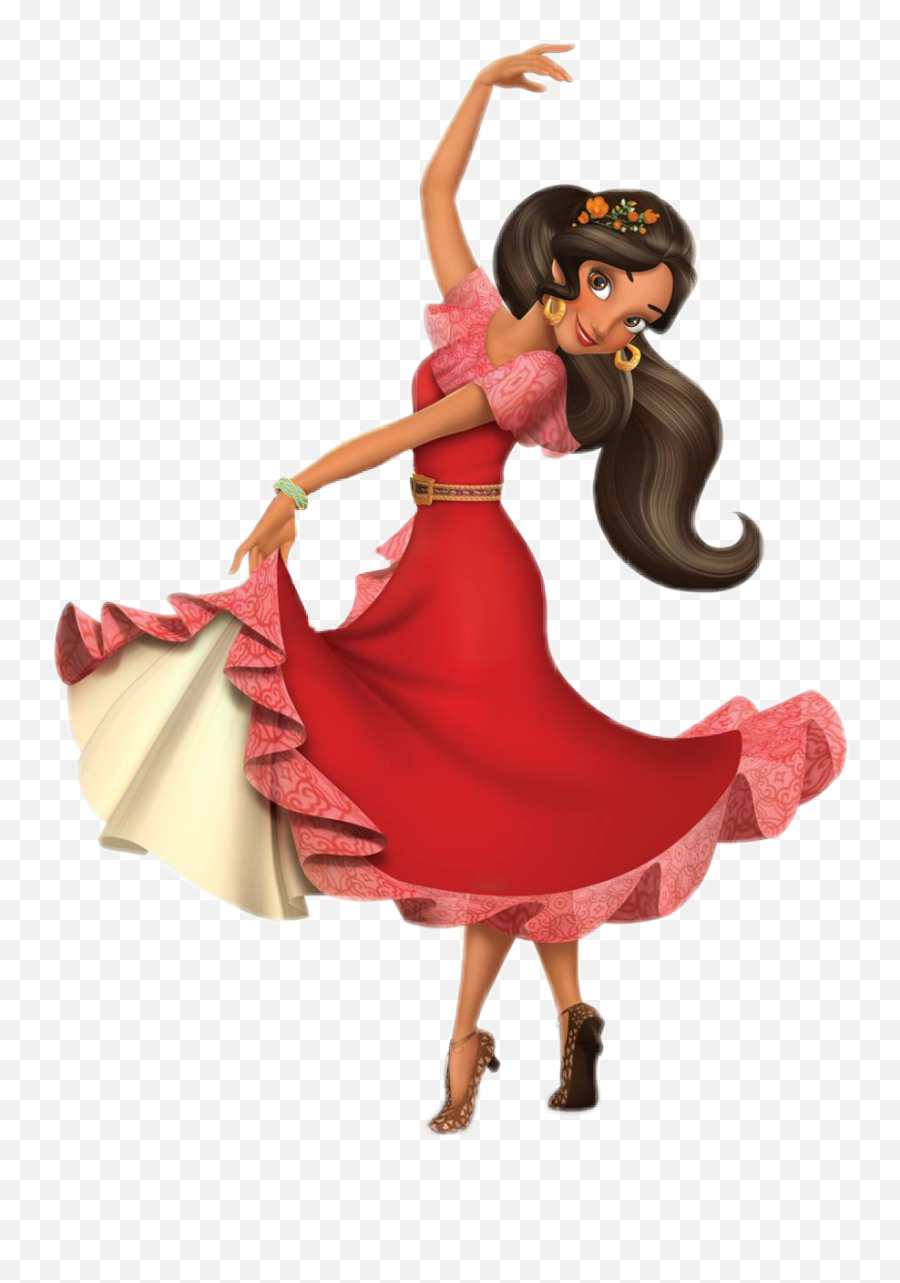 Flamencodisneyprincess - Elena De Avalor Png Emoji,Flamenco Dancer Emoji
