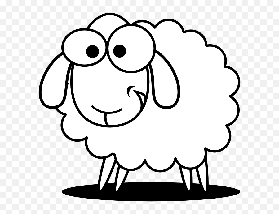 Sheep Cliparts Download Free Clip Art - Baa Baa Black Sheep Clipart Black And White Emoji,Sheep Emoticon