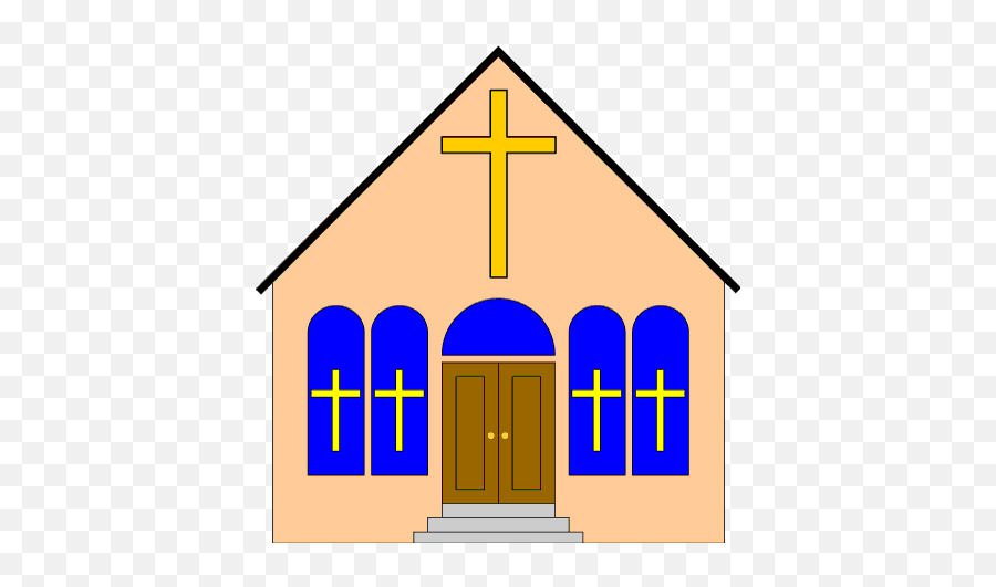 Kids Church Clip Art Free Clipart Images 2 - Church Clipart Emoji,Church Emoji