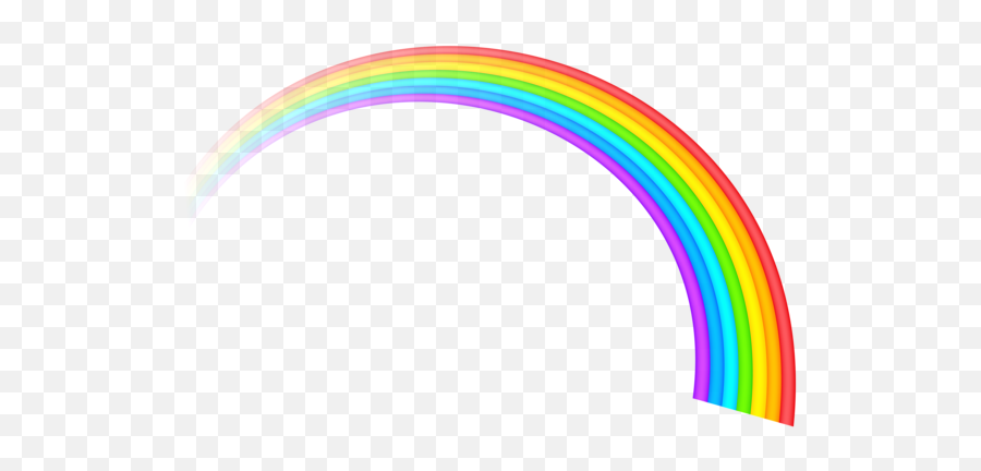 Rainbow Transparent Clipart Picture - Transparent Background Rainbow Png Emoji,Greek Flag Emoji
