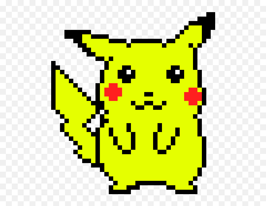 Pikachu - Pikachu Pixel Art Png Emoji,Owl Text Emoticon