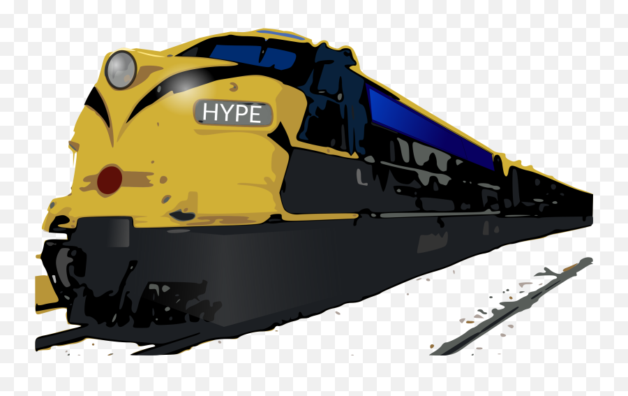 Locomotive Vector Old Train Front - Gambar Kereta Api Vector Emoji,Hype Train Emoji