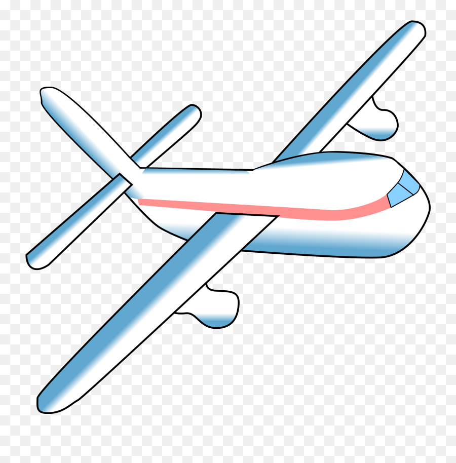 File Airplane Svg Wikimedia Commons Open - Transparent Background Airplane Clipart Emoji,Plane Emoji