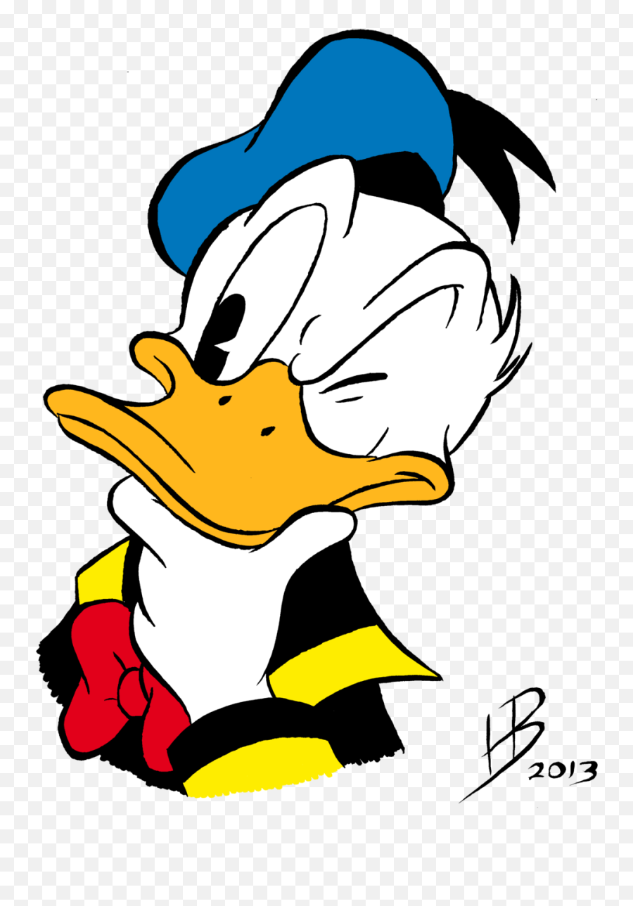 Library Of Image Transparent Hmm Png Files Clipart - Donald Duck Cartoon Drawing Emoji,Hmmmm Emoji