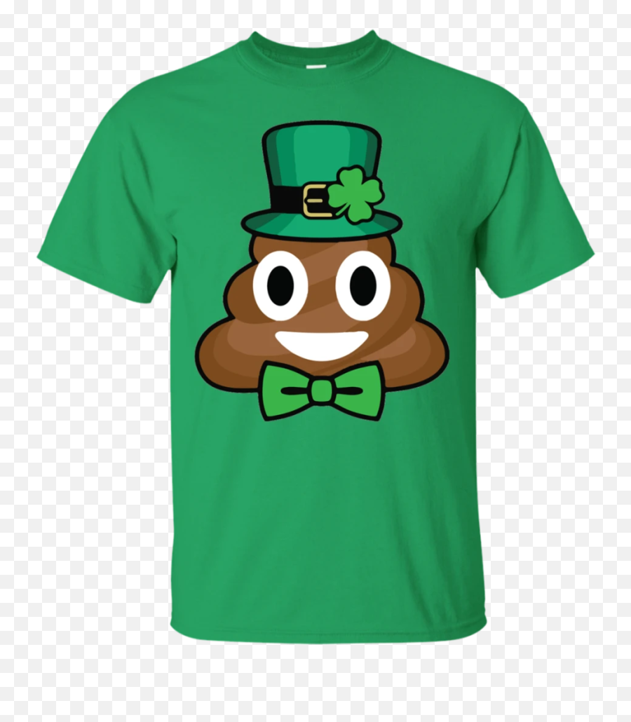 Leprechaun Costume Poop Emoji Funny St - Kids Funny St Paddys Day Shirt,St Patrick's Emoji