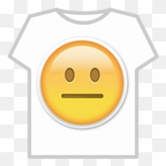 No Comment Emoji - Roblox Bypass T Shirts,No Comment Emoticon