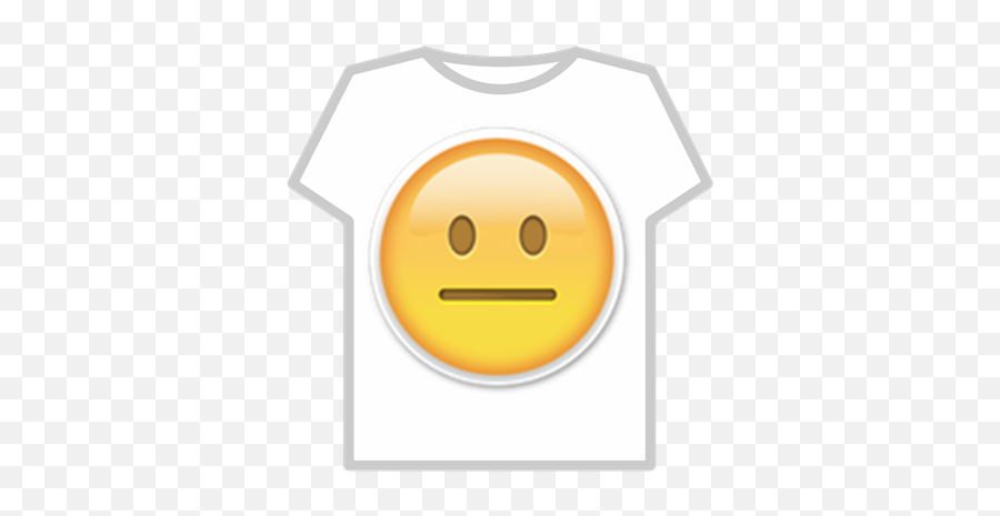 No Comment Emoji - Roblox Bypass T Shirts,No Comment Emoticon