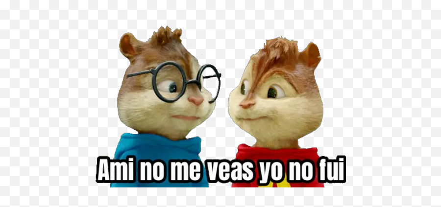 Alvin Y Las Ardillas Stickers For Whatsapp - Alvin And The Chipmunks 2 Emoji,Chipmunk Emoji