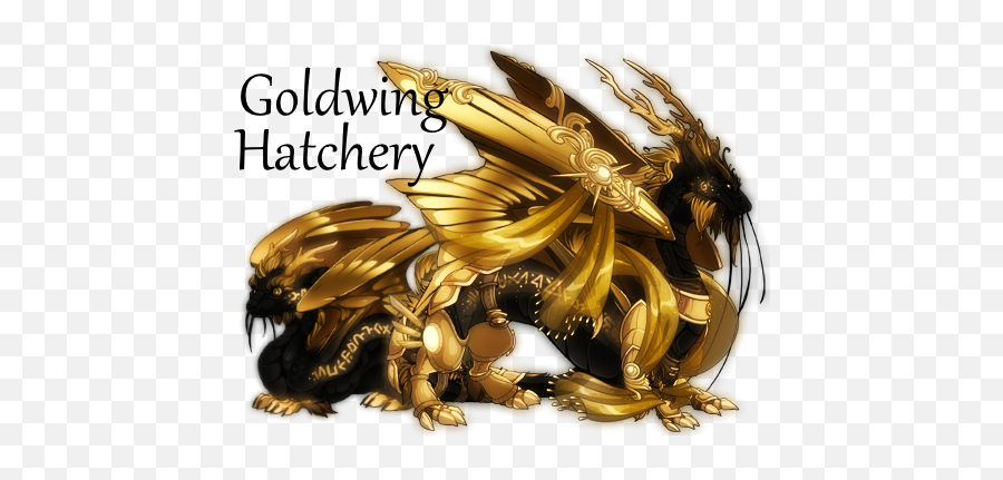 Goldwing Hatchery Dragons For Sale Flight Rising - Mythology Emoji,Money With Wings Emoji