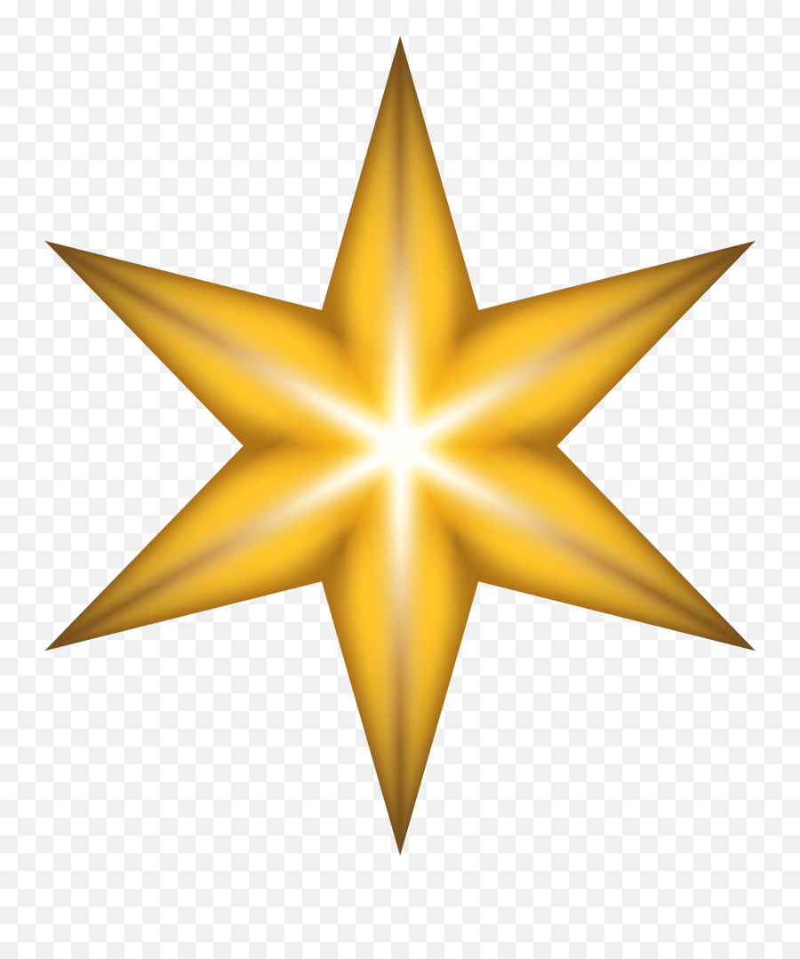 Star Transparent Clip Art Png Image - Clip Art Image Of Star Emoji,Gold Star Emoji Snapchat