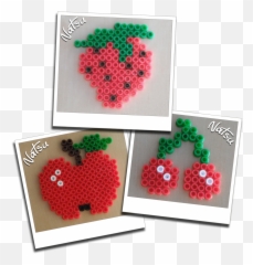 Frutas Hama Beads By Natsumi333 Hama Beads Crafts Crafts - Hama Beads Frutas Emoji,Bloodshot Eyes Emoji