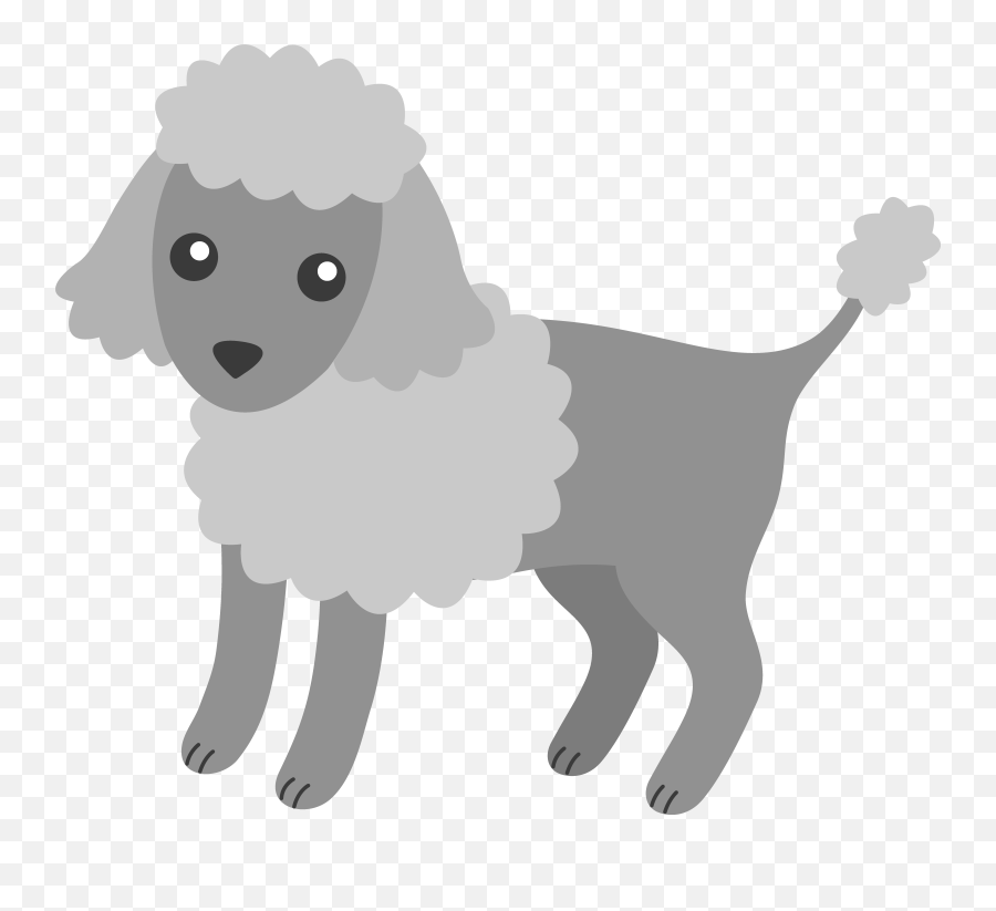 Miniature Poodle Puppy Toy Poodle Clip Art - Poodle Clip Art Emoji,Poodle Emoji