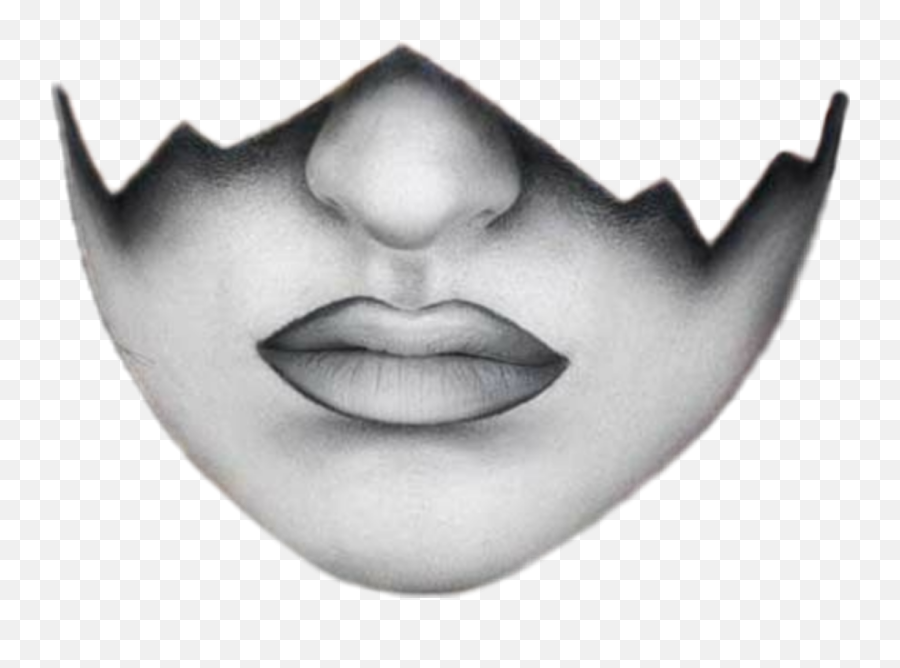 Face Facepaint Drawing Makeup Facemask Hallowen Scary - Transparent Face Paint Png Emoji,Face Paint Emoji