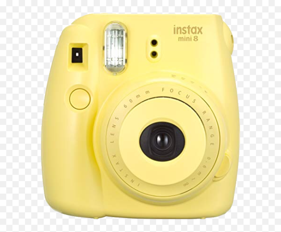 Yellow Yellowpolaroidcamera Polariodcamera Camera Freet - Fujifilm Instax Mini Emoji,Camera Emoji With Flash