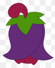 Eggplant clipart drawn Transparent FREE for - Cherrim Pokemon Emoji