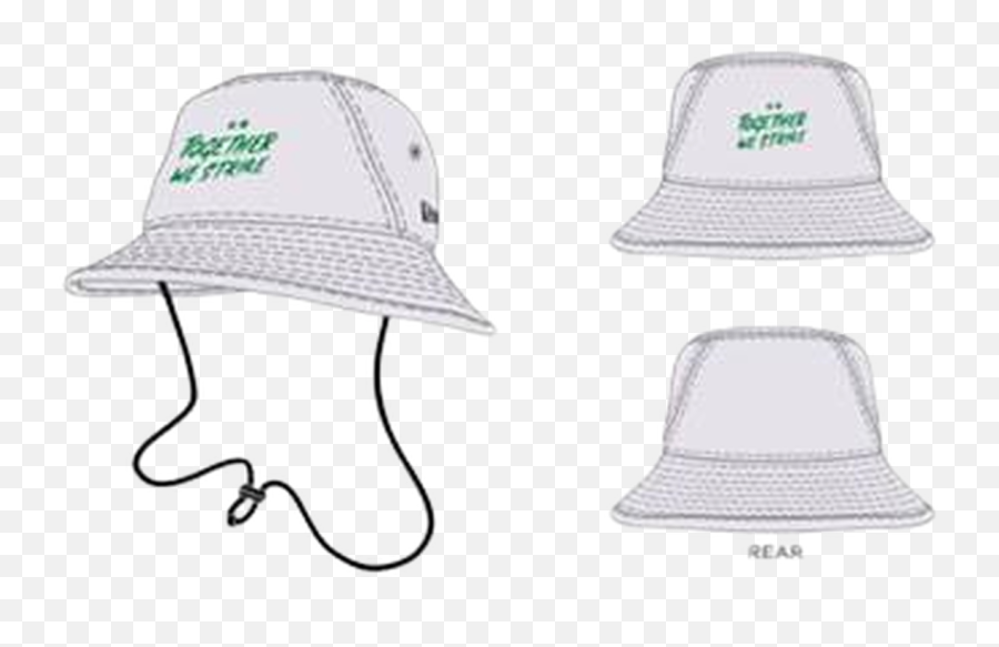Tampa Bay Rowdies New Era Bucket Hat - Baseball Cap Emoji,White Emoji Bucket Hat