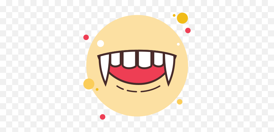 Demon Mouth Icon - Calm App Icon Aesthetic Emoji,Jaw Drop Emoji