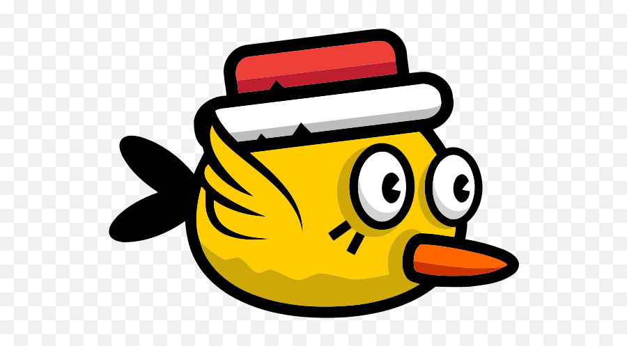 Yellow Bird With Small Wings - Flappy Bird Images Png Emoji,Chicken Wing Emoji