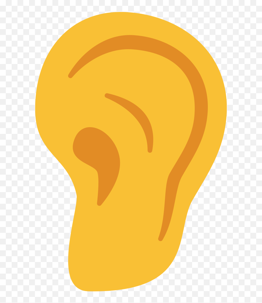 Emoji Ear Unicode Emoticon Android Nougat - Free Emoji Ear,Navy Emoji
