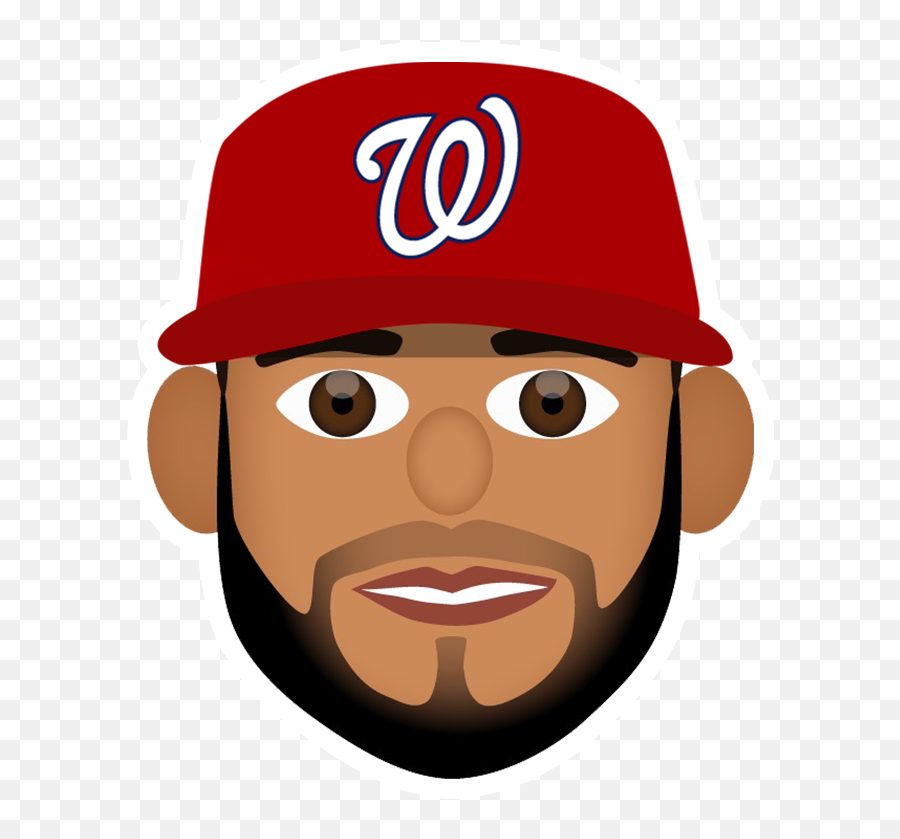 Nationals Emojis - For Adult,Baseball Hat Emoji