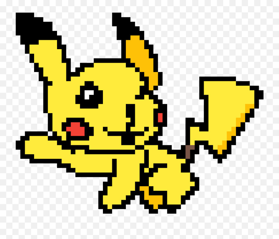 Pixilart - Pikachu By Getrektbrawlsta Happy Emoji,Arms Up Emoticon