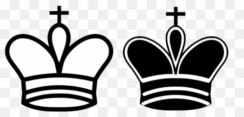 Strategie Vektorgrafiken - King Crown Chess Piece Emoji
