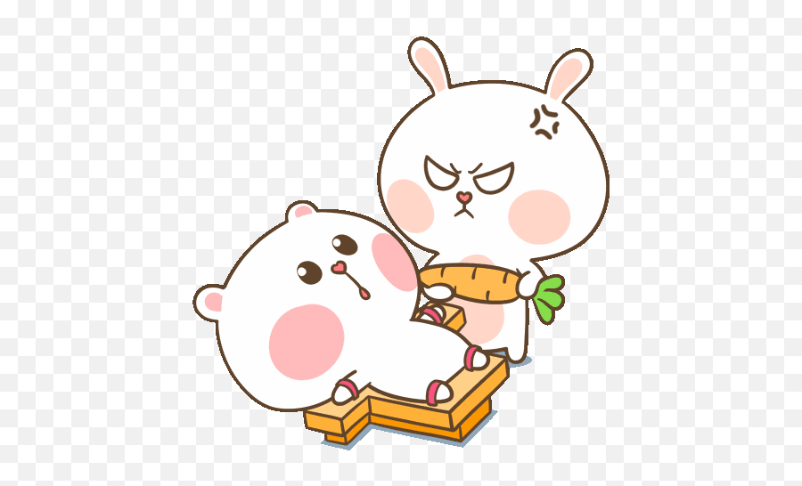 Mhee Noom Tai Nim Pop - Gom Puffy Bear Emoji,Motion Emoji