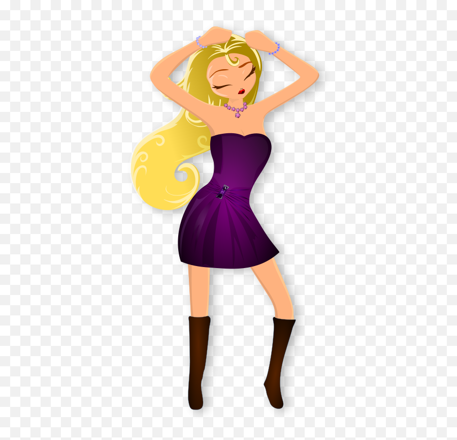 Free Dancing Girl Png Download Free Clip Art Free Clip Art - Dancing Girls Clipart Png Emoji,Dancer Emoji