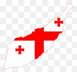 Georgian Flag Map Of Eastern Lazeti - Republic Of Georgia Flag Emoji,Georgia Flag Emoji