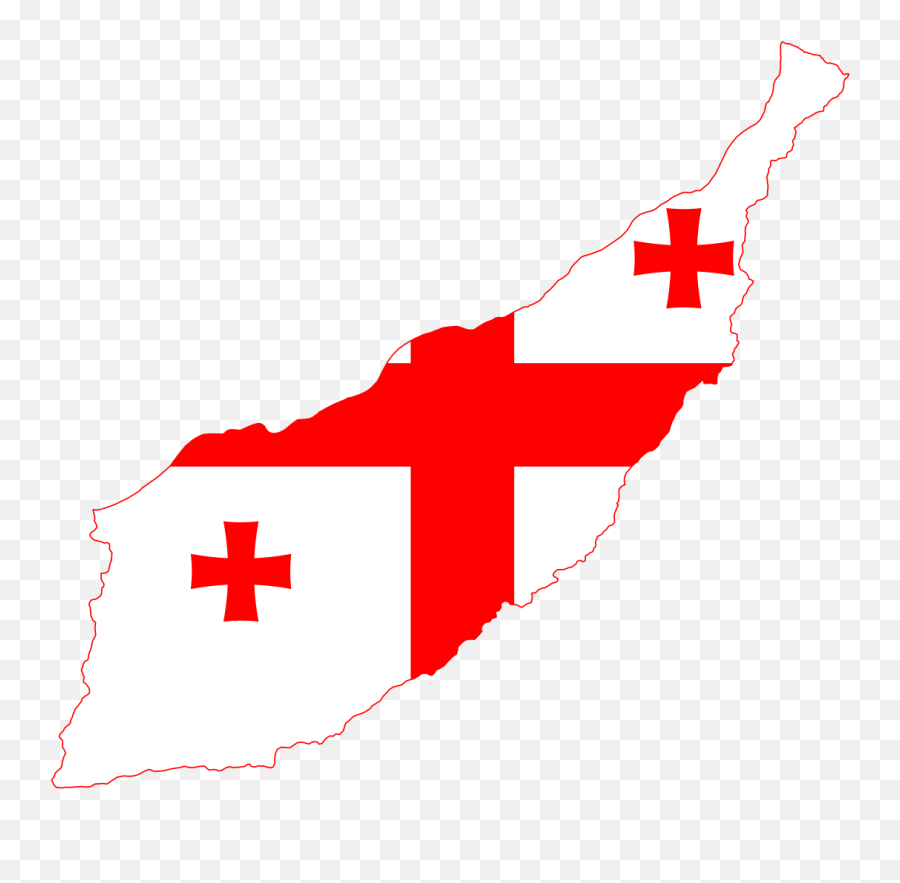 Georgian Flag Map Of Eastern Lazeti - Republic Of Georgia Flag Emoji,Georgia Flag Emoji