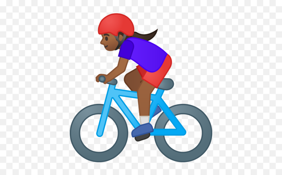 Medium - Woman Bike Emoji,Unicycle Emoji