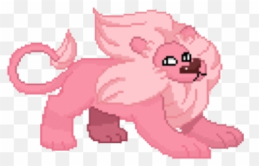 Top Lambert The Sheepish Lion Stickers For Android Ios - Lion Steven Universe Pixel Gif Emoji,Sheepish Emoji
