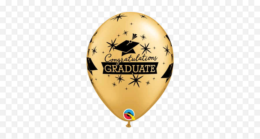 Graduation 11 Inch Printed Latex Helium Balloons Balloon Place - Balon Congrats Graduation Latex Emoji,Grad Cap Emoji