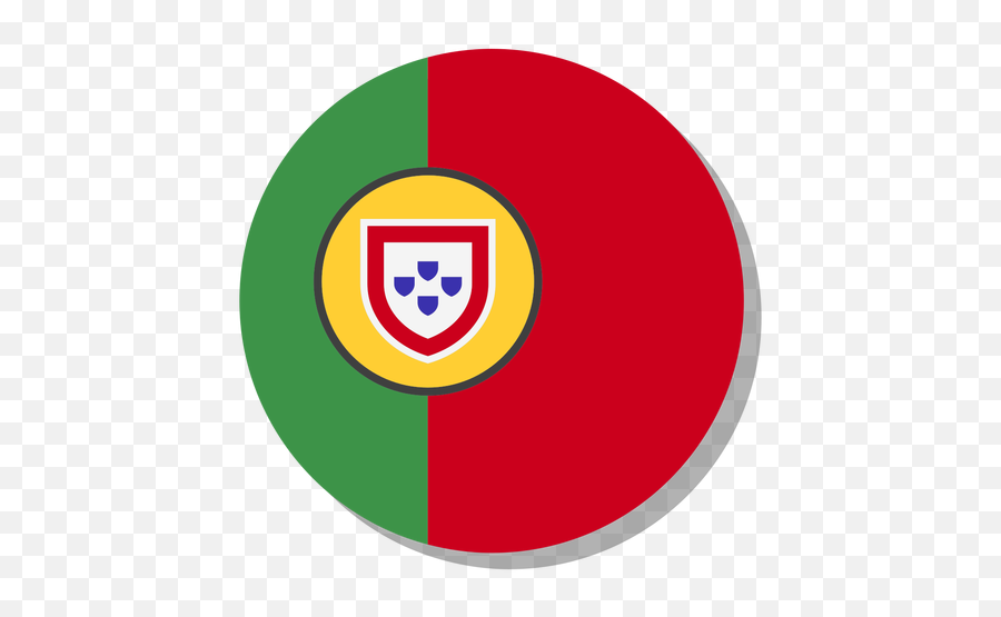 Bandeira Portugal Vector Free Download - Bandera De Portugal En Circulo Png Emoji,Portugal Flag Emoji