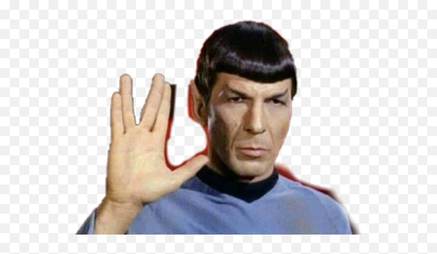 Spock Startrek Dedos Amorypaz Gotitas - Star Trek Spock Emoji,Spock Hand Emoji