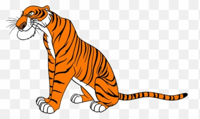 Jungle Book Shere Khan Clipart - Jungle Book Shere Khan Transparent Emoji,Khanda Emoji