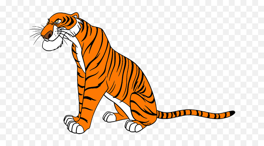 Jungle Book Shere Khan Clipart - Jungle Book Shere Khan Transparent Emoji,Khanda Emoji