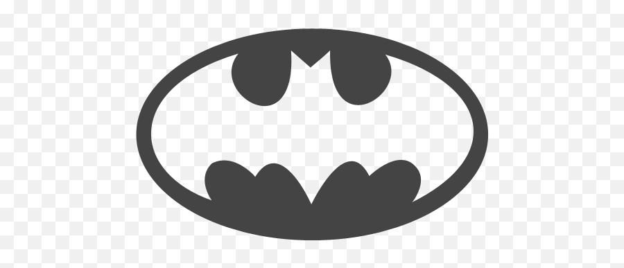 Batman Icon Myiconfinder - Batman Svg File Free Emoji,Batman Emoticon