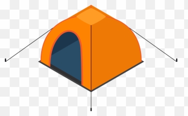 Transparent Background Camping Tent Clipart - Transparent Background Camping Tents Clip Art Emoji,Camp Emoji