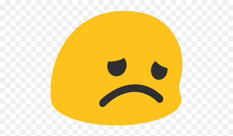 Telegram Sticker - Google Hangouts Sad Emoji,Emoji 31