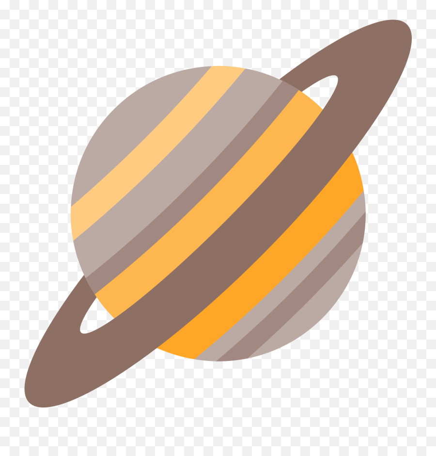 Saturn Clipart Emoji Saturn Emoji Transparent Free For - Saturnus Planet Vector Png,Batman Emojis For Android
